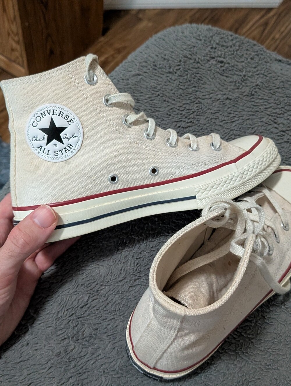 Converse Chuck Taylor All Star High Top Sneakers - Parchment
